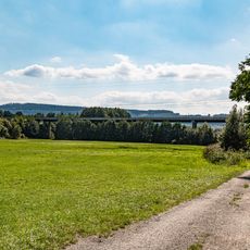 Esetakáda silnice I/14 přes údolí Zdobnice u Vamberka