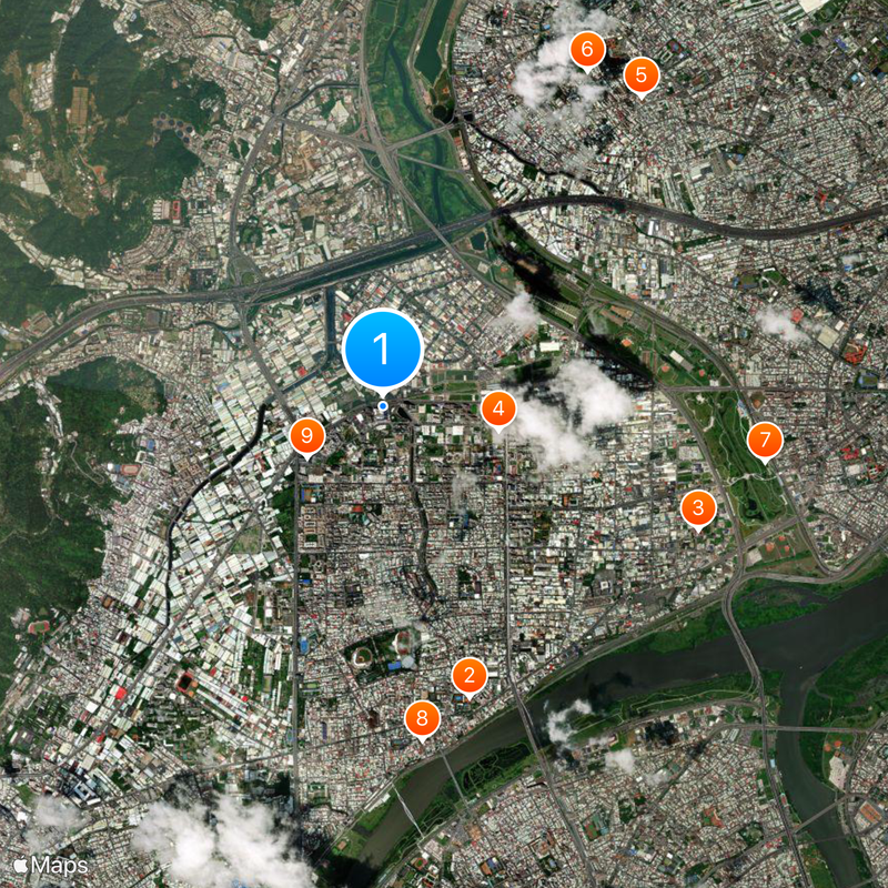 Honhui Plaza Map