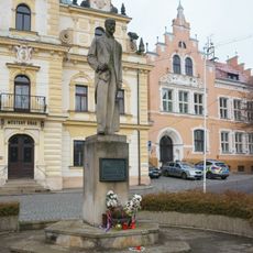 Statue of Tomáš Garrigue Masaryk in Hodkovice nad Mohelkou