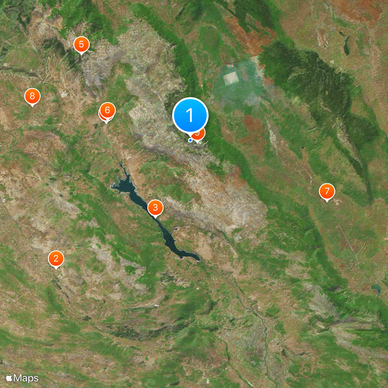 Dinaric Alps Map