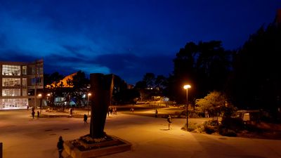 At night 1