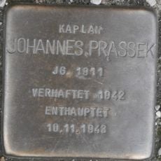 Stolperstein en memoria de Johannes Prassek