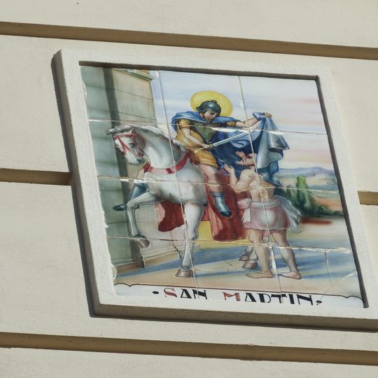Ceramic panel of Saint Martin