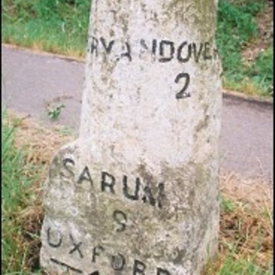 Milestone, S of Enham Alamein