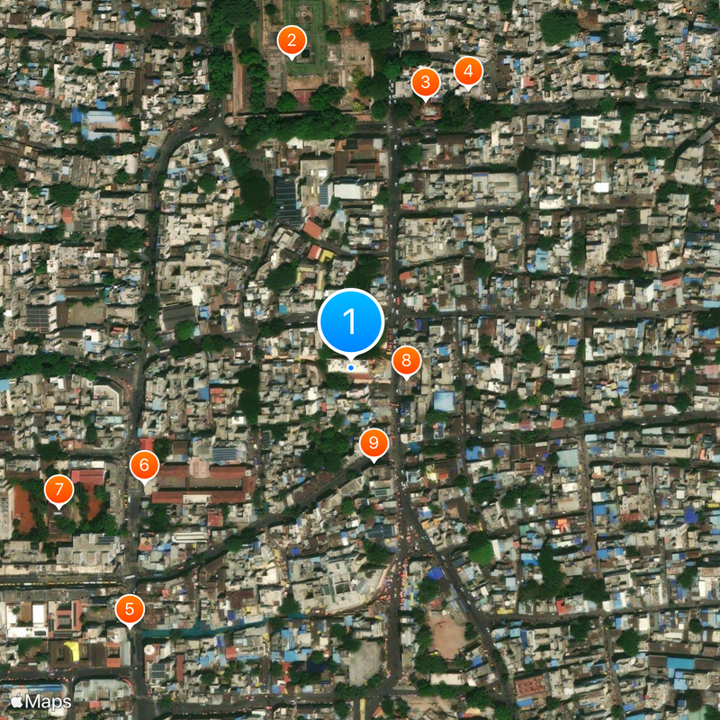 Dagadusheth Halwai Ganapati Temple Map