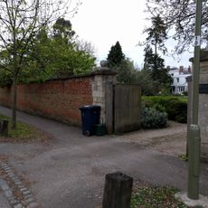 White Lodge And Sunny Lodge Wall Fronting Osler Road