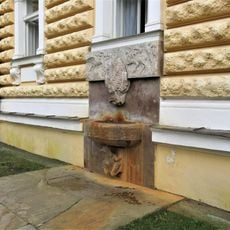 Malá kašna u zdi Nových lázní v Mariánských Lázních