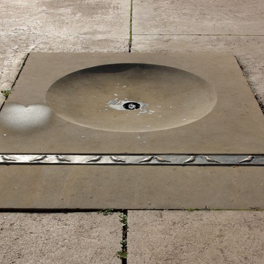 Ptačí fontána v Denisových sadech v Brně