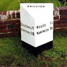 Milepost At Ngr Sj 7303 4047