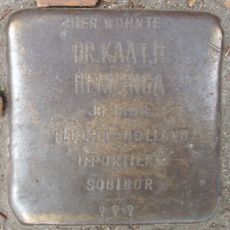Stolperstein dedicated to Kaatje Benninga