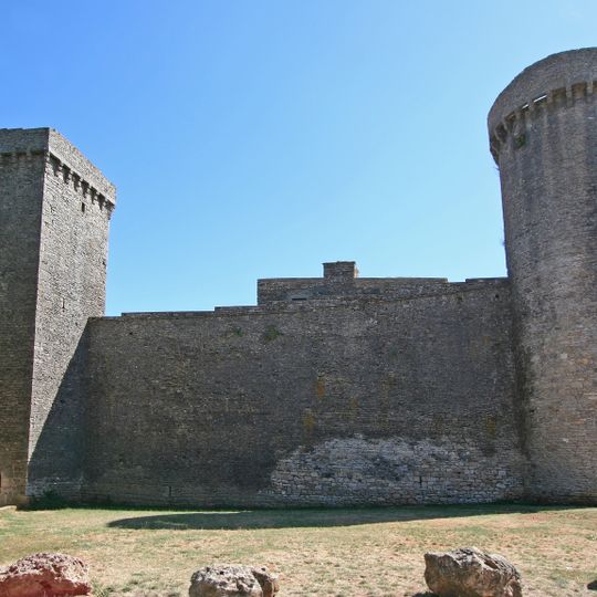 Old walls of La Couvertoirade