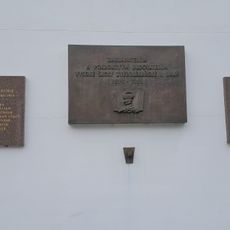 Pamětní deska zakladatelům Veterinární university v Brně