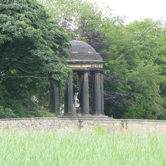 Ionic Temple At West End Of South Terrace