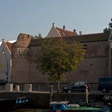 Resten van de middeleeuwse stadsmuur