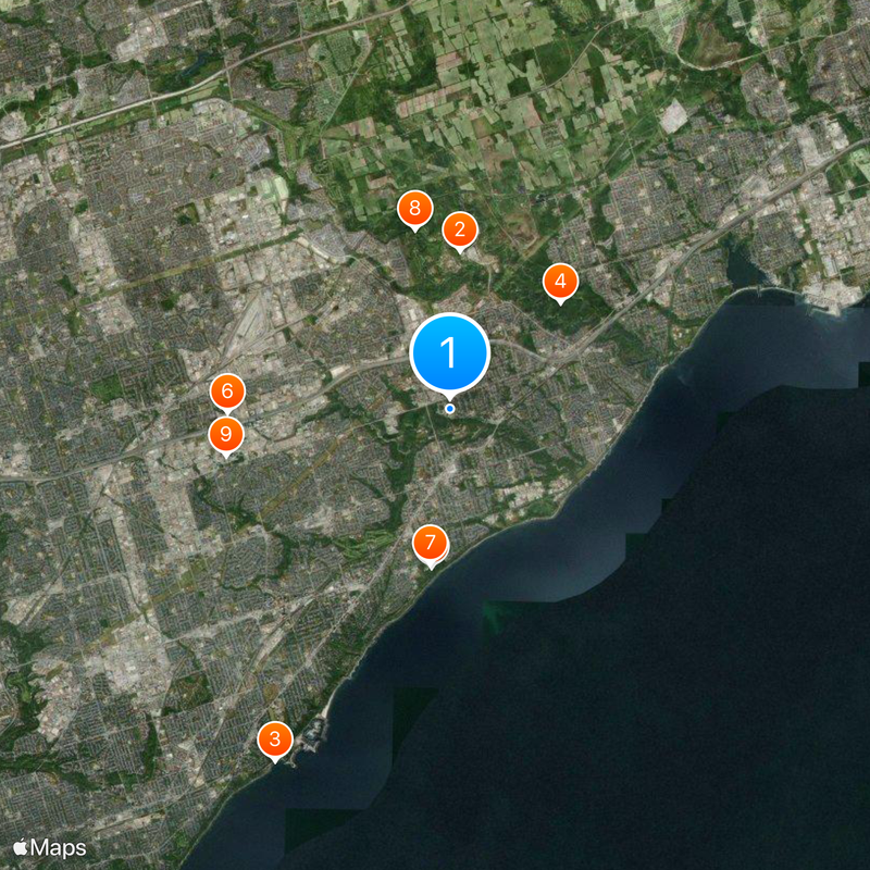 University of Toronto Scarborough Map