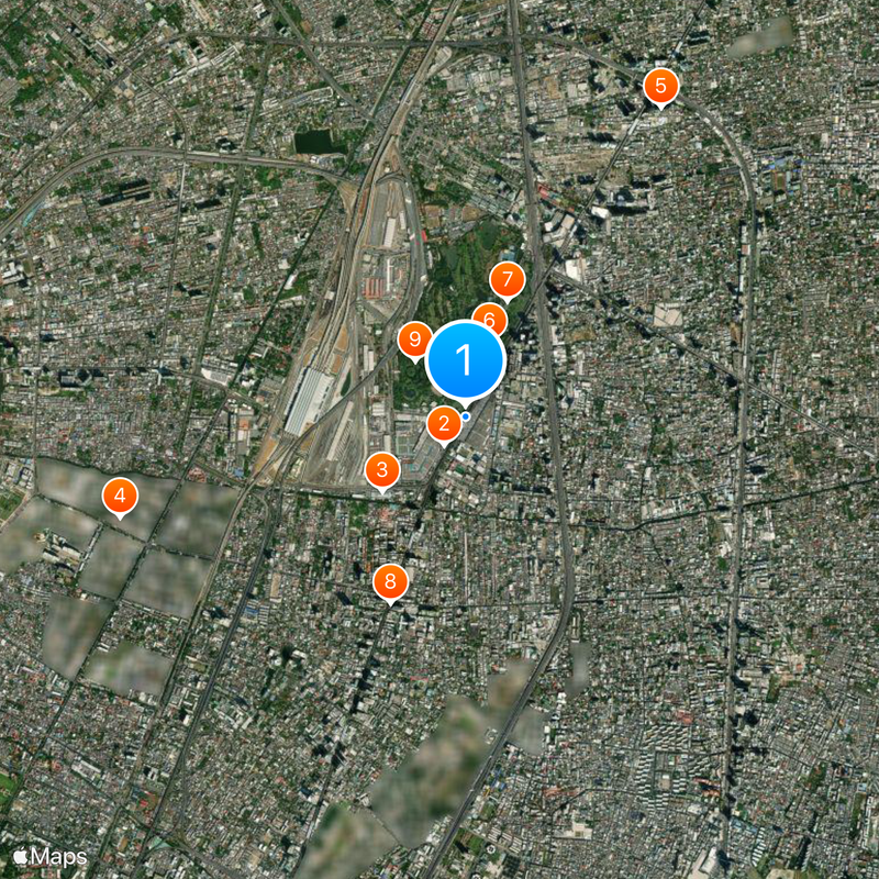 BTS Skytrain Map