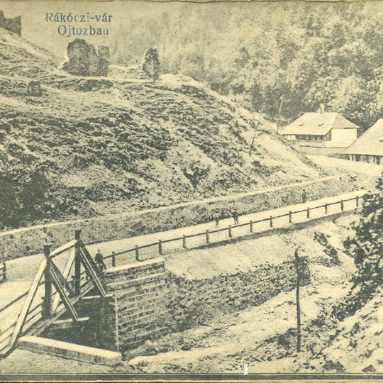 Rákóczi fortress from Oituz