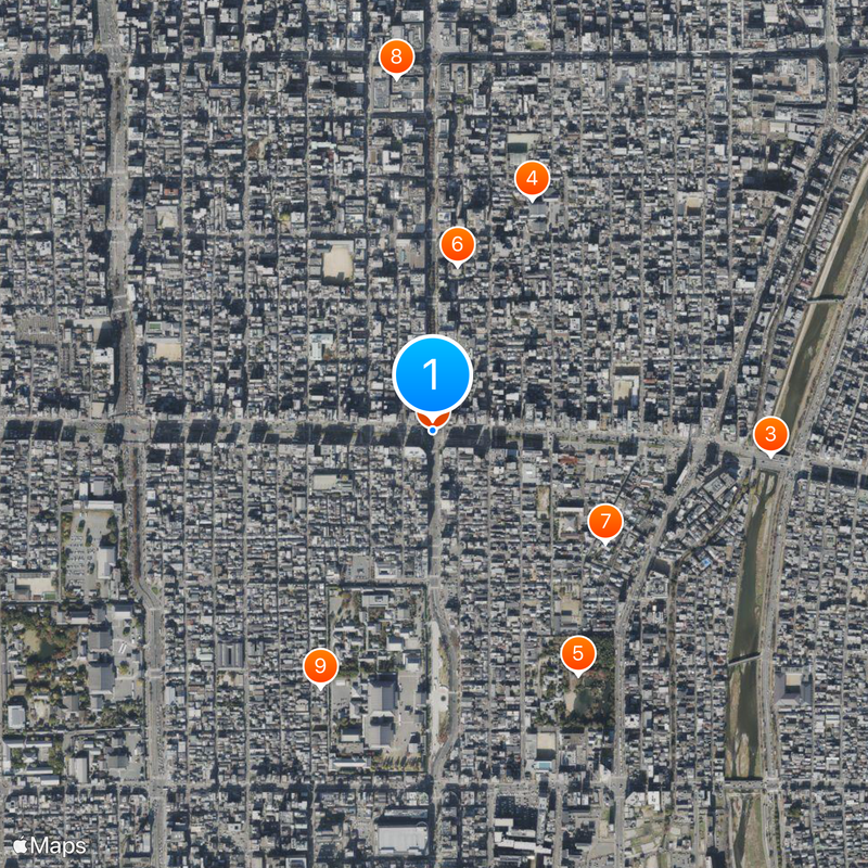 Japan National Route 24 Mappa