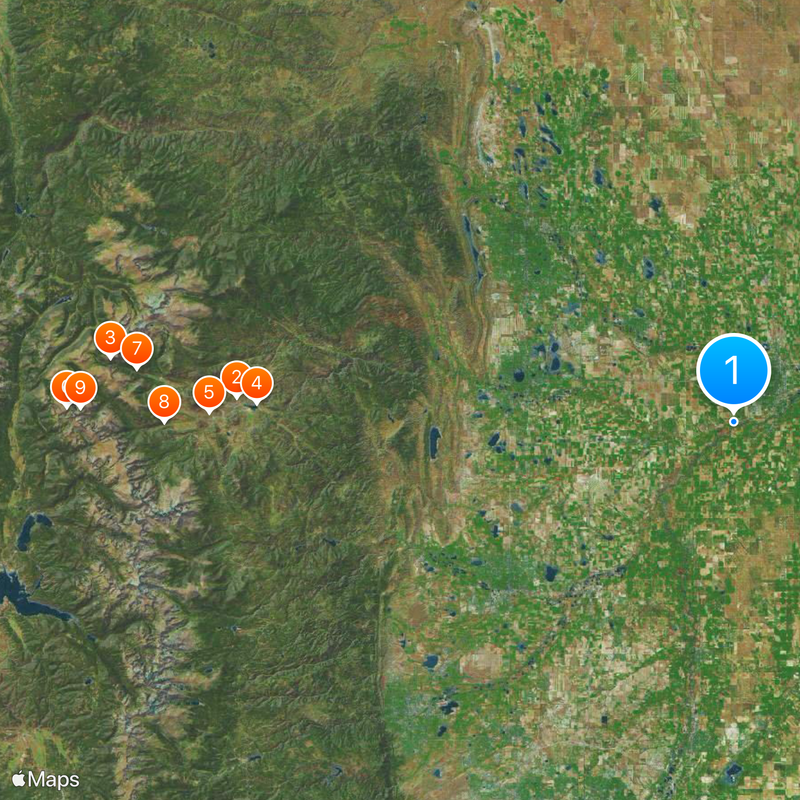 Big Thompson River Map