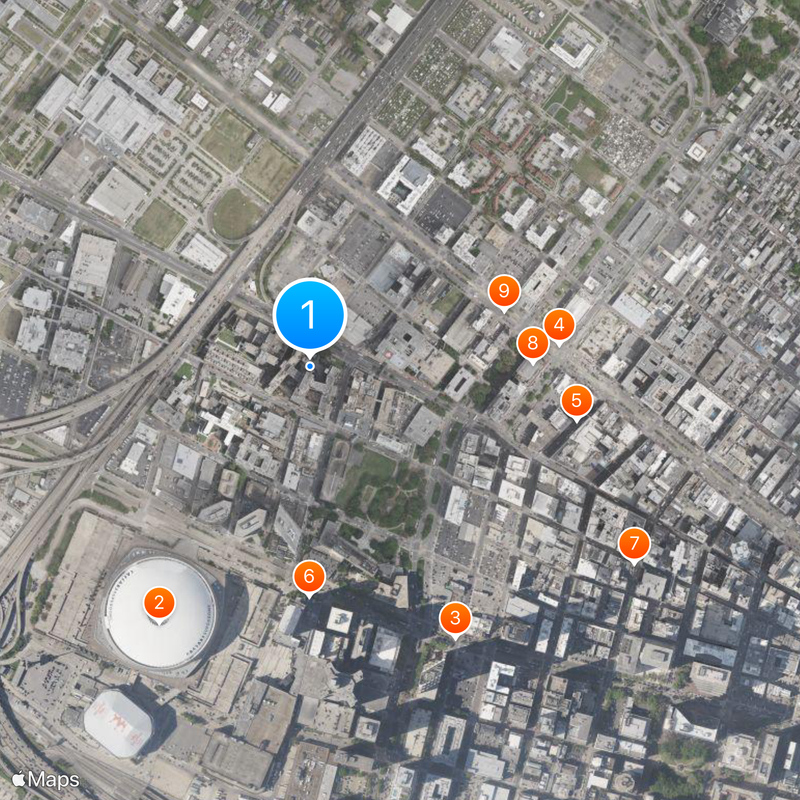 Charity Hospital Carte