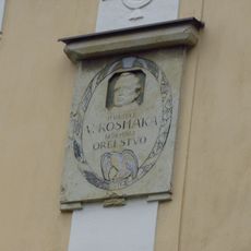 Pamětní deska Václava Kosmáka