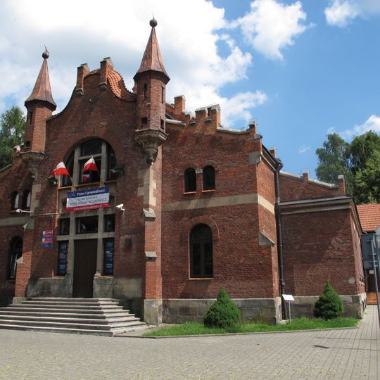 Sokół building in Tuchów