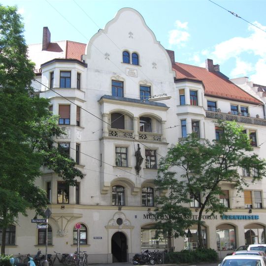 Baudenkmal D-1-62-000-6897 in München im Ortsteil München