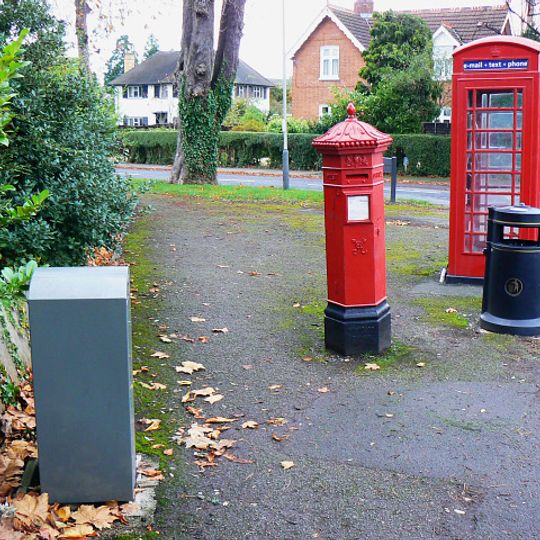 Pillar Box To South Of Junction With Cleevelands Drive