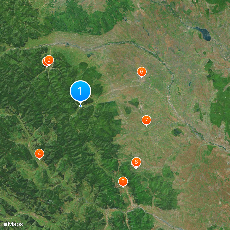 Sucevița Monastery Map