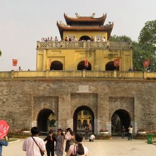 Centrale gedeelte van de keizerlijke citadel van Thang Long - Hanoi