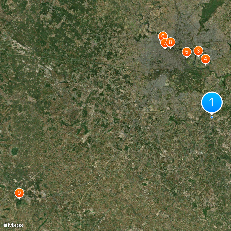 Lucknow district Map