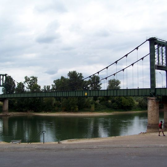 Pont suspendu de Marmande