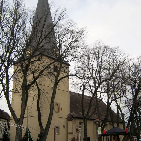 Kirche in Rahden mit Wochenstube des Großen Mausohr