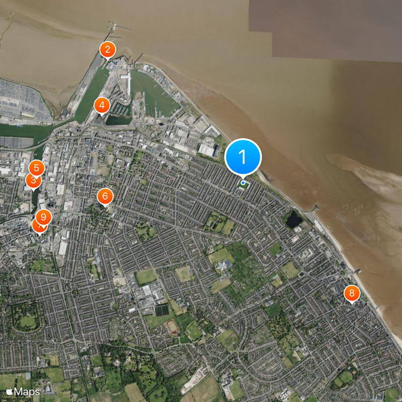 Blundell Park Map