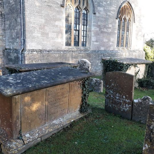 Croup Of Three Chest Tombs Approximately South East Of South Porch Of Church Of St Bartholomew