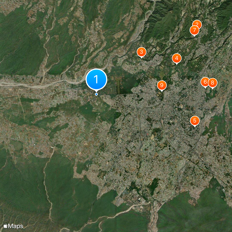 Indian Military Academy Map