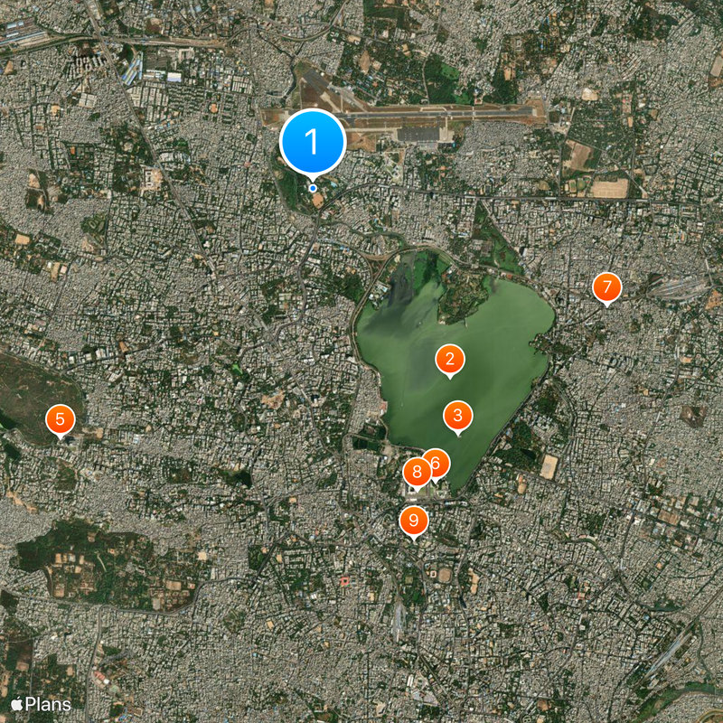 Hyderabad Public School Map