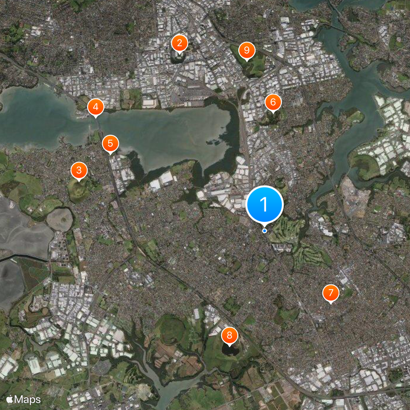 King's College, Auckland Map