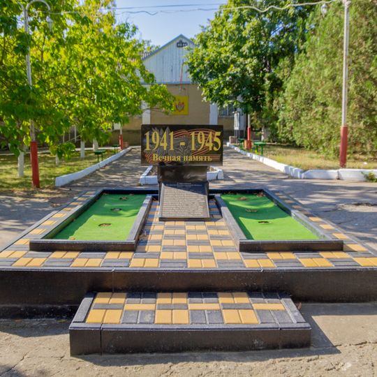 Monument în memoria consătenilor căzuți în război