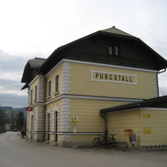 Aufnahmsgebäude Bahnhof Purgstall an der Erlauf