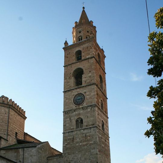 Cathedral tower of Teramo