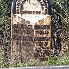 Milepost Approximately 350 Metres To East Of Junction With Warren Vale