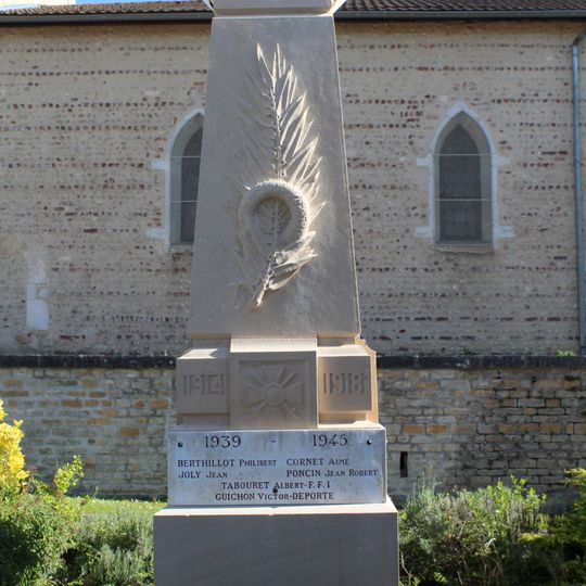 War memorial of Dompierre-sur-Veyle