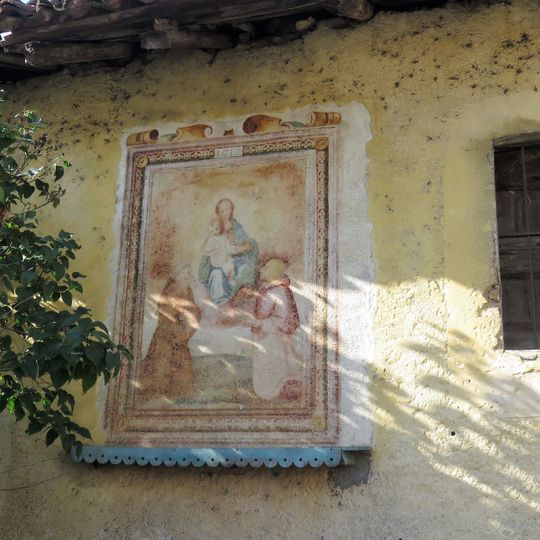 Opera d'arte, chiesa cattolica, murale