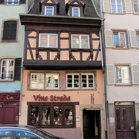 Maison au 20, rue des Bouchers à Strasbourg