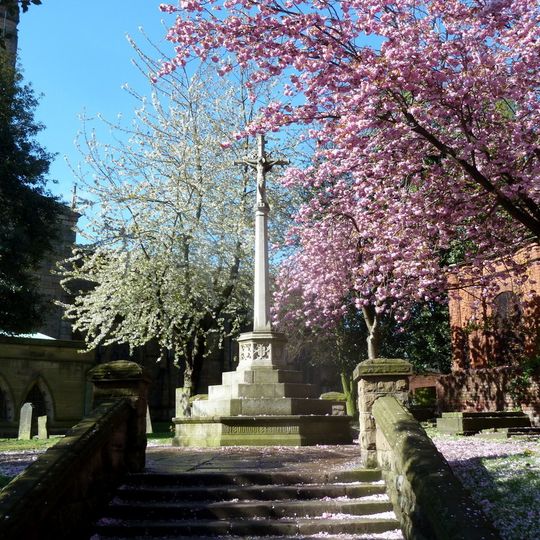 War Memorial in Churchyard to North East of St Mary's Church