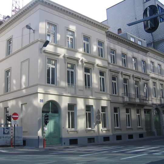 Geheel van eclectische herenhuizen