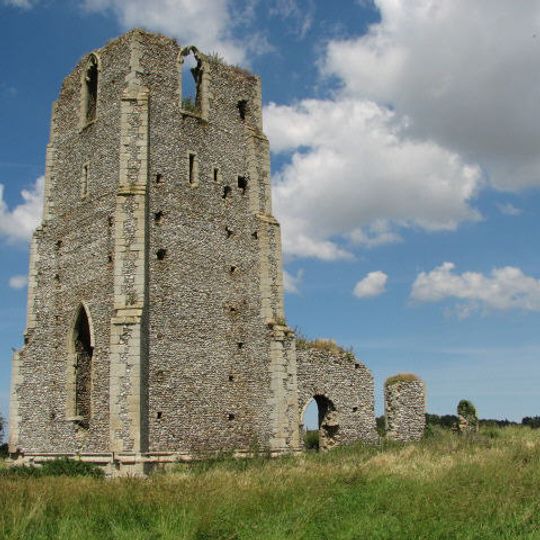 Ruins of Church of St Edmund