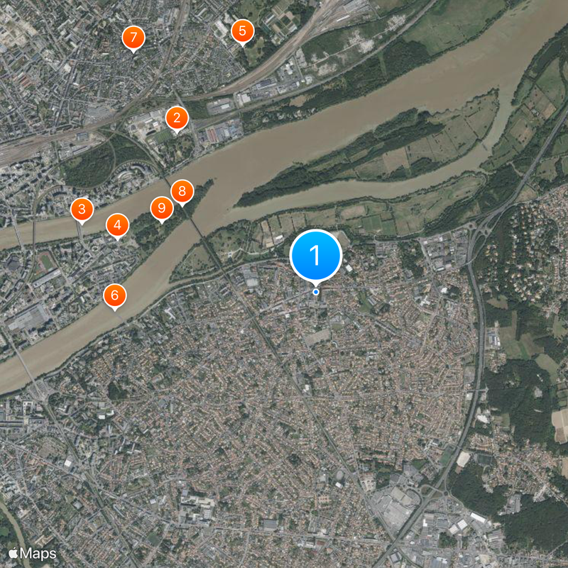 Saint-Sébastien-sur-Loire Map