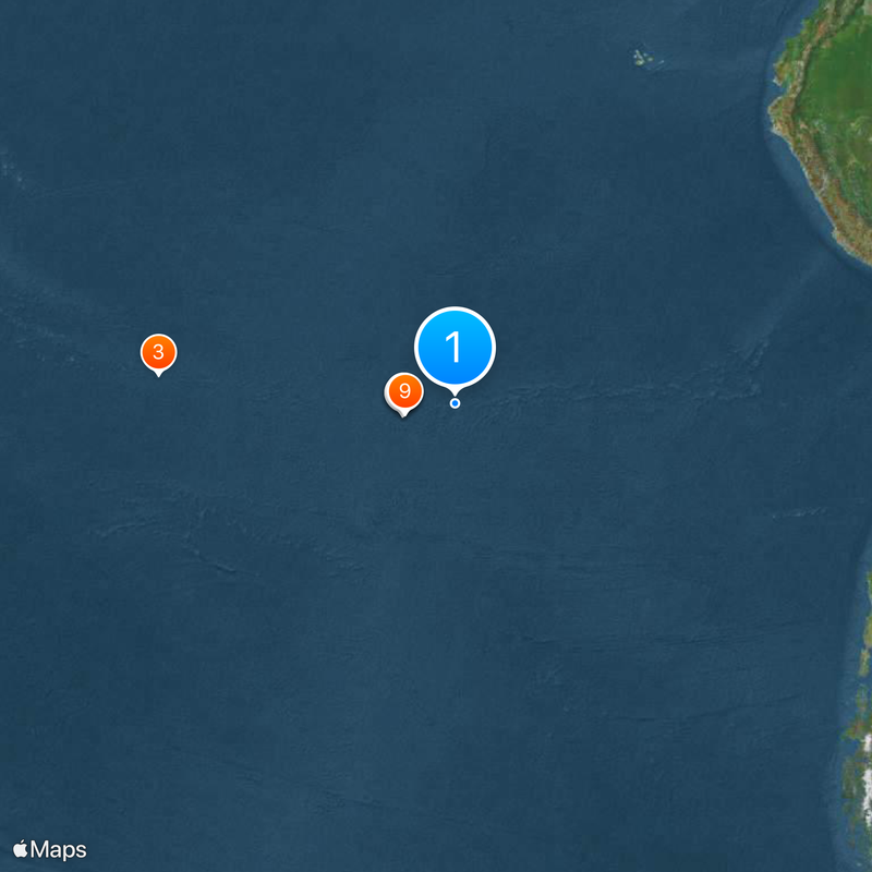 Isla Salas y Gómez Map